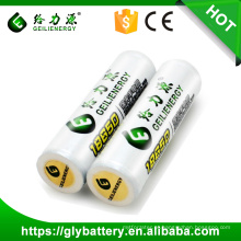 Preço de fábrica 2000 mah 3.7 V 18650 Rechargeble Bateria De Íon De Lítio Com Protect Curcuit Board Para Lanterna